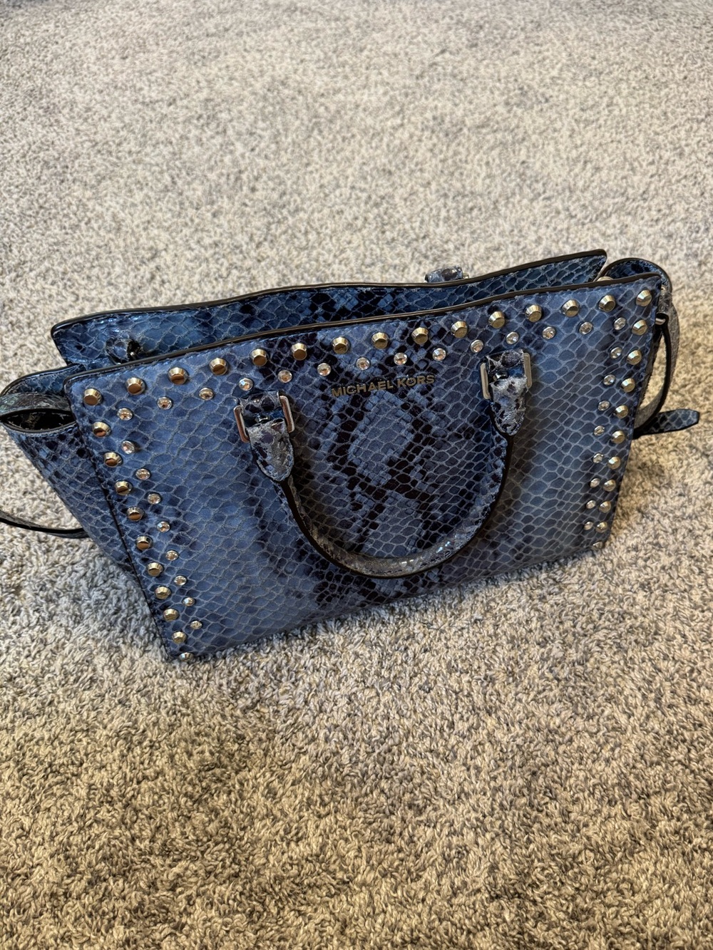 Michael Kors Snakeskin Crossbody